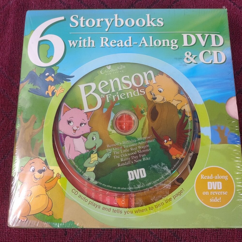 Creative Kids - 2008 - 6 Storybooks Read Along DVD & CD Set